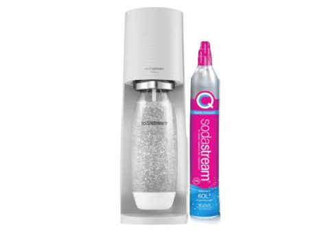 Máquina Preparação Bebidas SodaStream Terra Starter Kit White Sale