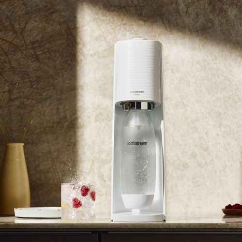 Máquina Preparação Bebidas SodaStream Terra Starter Kit White Sale