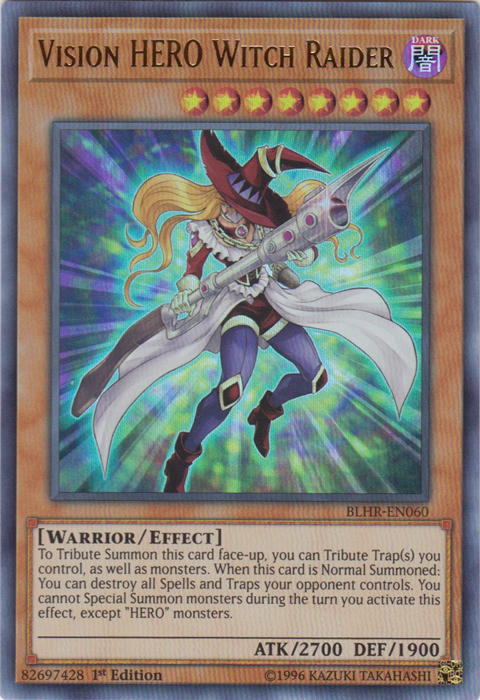 Vision Hero Witch Raider [BLHR-EN060] Ultra Rare on Sale