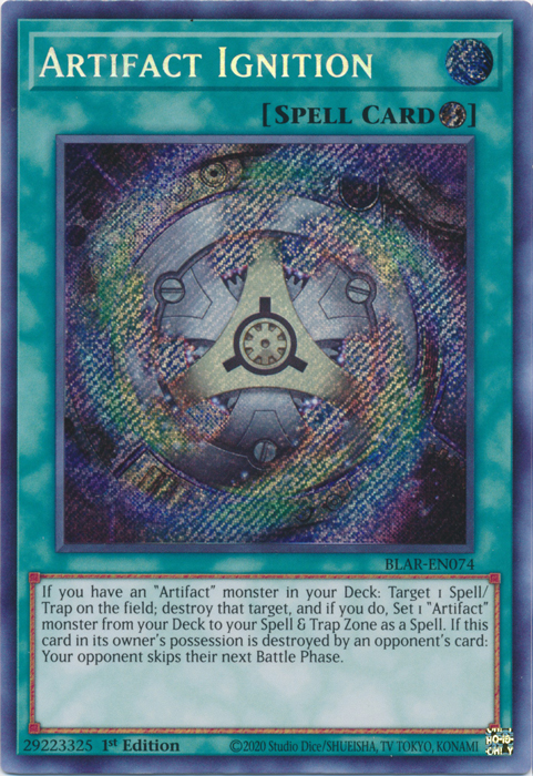 Artifact Ignition [BLAR-EN074] Secret Rare Hot on Sale