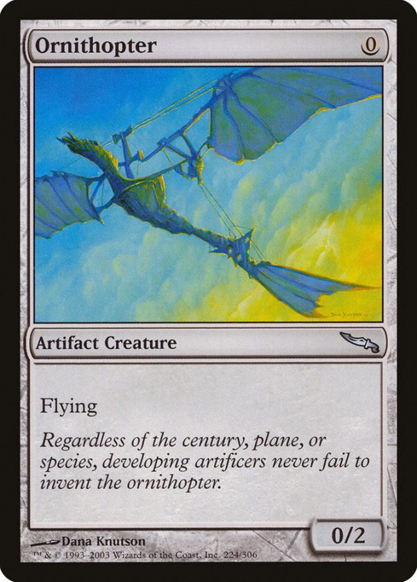 Ornithopter [Mirrodin] Supply