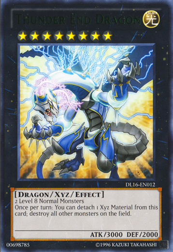 Thunder End Dragon (Green) [DL16-EN012] Rare Online Hot Sale