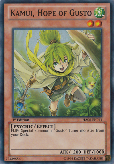 Kamui, Hope of Gusto [HA06-EN044] Super Rare Cheap