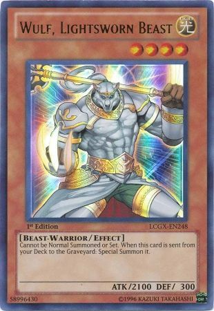 Wulf, Lightsworn Beast [LCGX-EN248] Ultra Rare For Sale