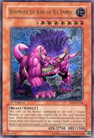 Behemoth the King of All Animals [FET-EN014] Ultimate Rare For Cheap