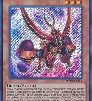 Blade Garoodia the Cubic Beast [MVP1-ENS34] Secret Rare Hot on Sale