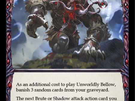 Unworldly Bellow (Yellow) [U-MON151-RF] Unlimited Rainbow Foil Online Hot Sale