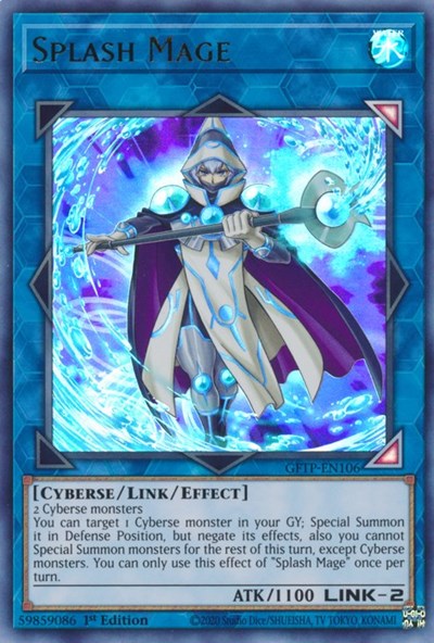 Splash Mage [GFTP-EN106] Ultra Rare Fashion