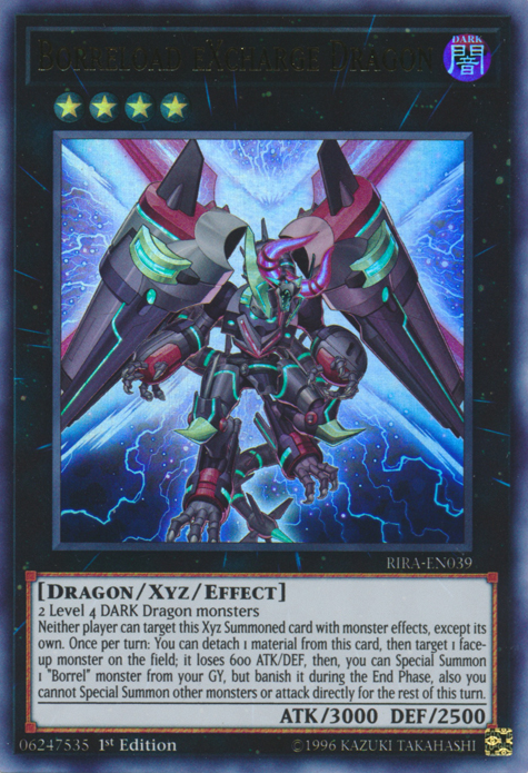 Borreload eXcharge Dragon [RIRA-EN039] Ultra Rare Online Hot Sale