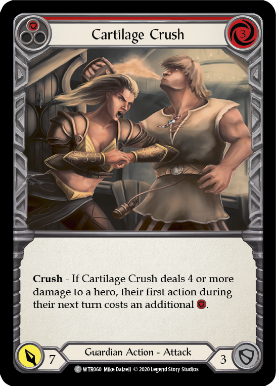 Cartilage Crush (Red) [U-WTR060] Unlimited Rainbow Foil on Sale