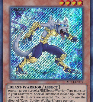 Coach Soldier Wolfbark [MP14-EN119] Secret Rare Online