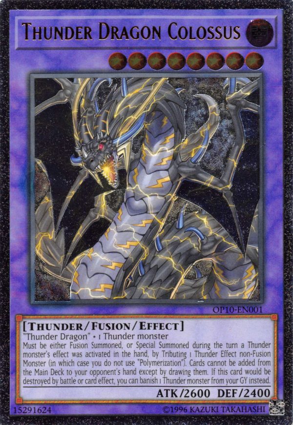 Thunder Dragon Colossus [OP10-EN001] Ultimate Rare Online Hot Sale