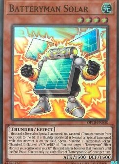 Batteryman Solar [OP10-EN005] Super Rare For Cheap