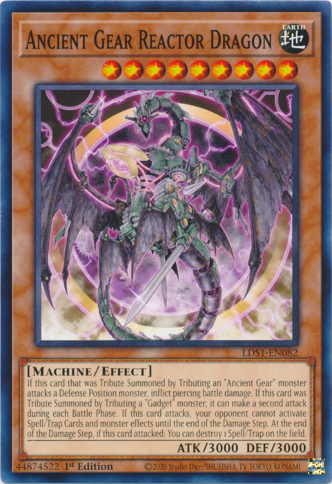 Ancient Gear Reactor Dragon [LDS1-EN082] Common For Sale