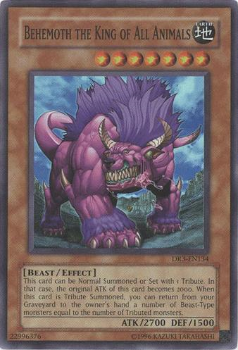 Behemoth the King of All Animals [DR3-EN134] Super Rare Online Hot Sale