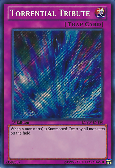 Torrential Tribute [LCYW-EN180] Secret Rare Supply