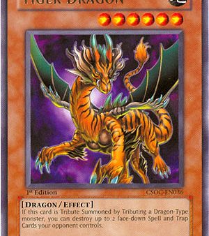 Tiger Dragon [CSOC-EN036] Rare Discount