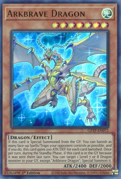 Arkbrave Dragon [GFTP-EN072] Ultra Rare Online Hot Sale