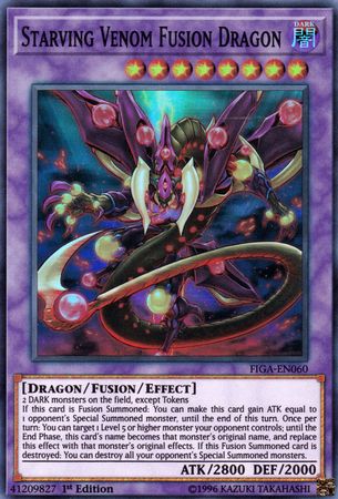 Starving Venom Fusion Dragon [FIGA-EN060] Super Rare Online Sale