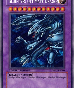 Blue-Eyes Ultimate Dragon [RP01-EN000] Secret Rare Supply