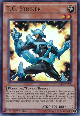 T.G. Striker [LC5D-EN206] Ultra Rare Discount