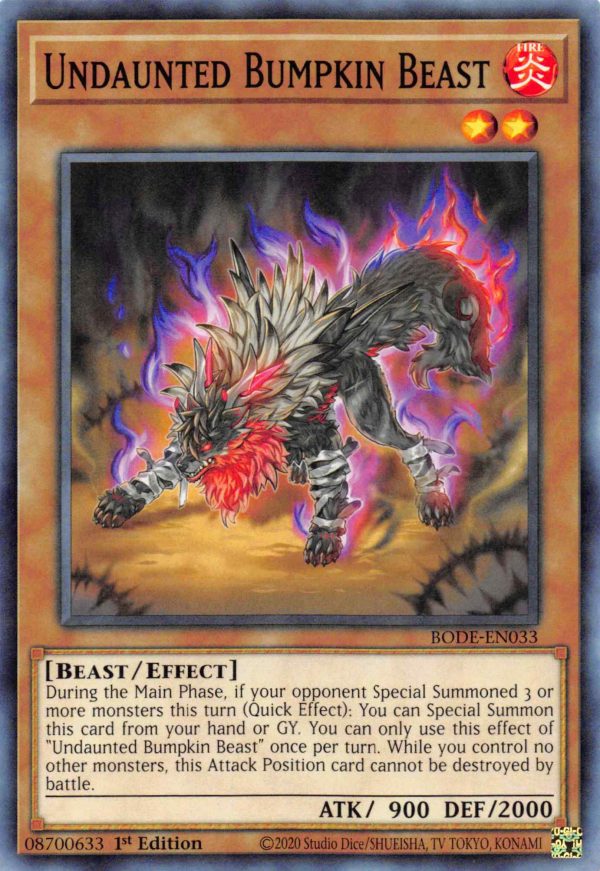 Undaunted Bumpkin Beast [BODE-EN033] Common Online