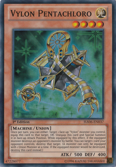 Vylon Pentachloro [HA06-EN037] Super Rare For Discount