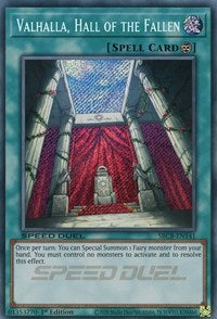 Valhalla, Hall of the Fallen (Secret) [SBCB-EN141] Secret Rare Fashion