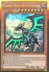 Chaos Dragon Levianeer (Alternate Art) [MAGO-EN017] Gold Rare Sale