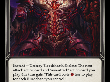 Bloodsheath Skeleta [U-CRU141] Unlimited Normal For Discount