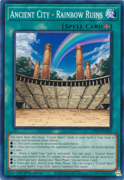 Ancient City - Rainbow Ruins [LDS1-EN103] Common Online Sale