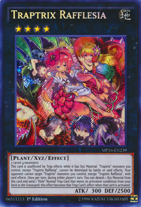 Traptrix Rafflesia [MP16-EN239] Secret Rare For Sale