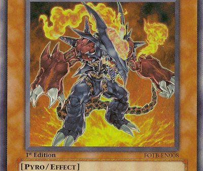 Volcanic Doomfire [FOTB-EN008] Ultra Rare Cheap