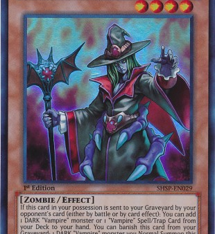 Vampire Sorcerer [SHSP-EN029] Ultra Rare For Sale