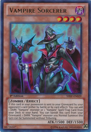 Vampire Sorcerer [SHSP-EN029] Ultra Rare For Sale