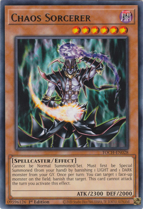 Chaos Sorcerer [TOCH-EN028] Rare Supply