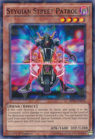 Stygian Street Patrol [BP03-EN078] Shatterfoil Rare For Cheap