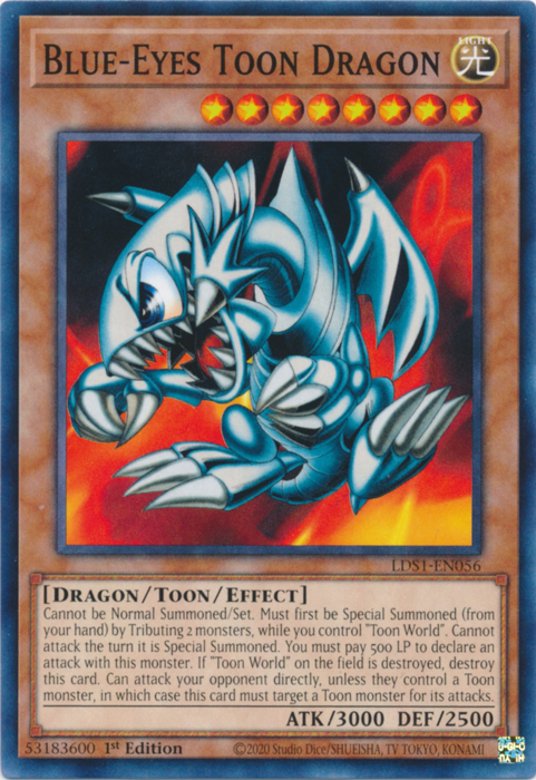 Blue-Eyes Toon Dragon [LDS1-EN056] Common Online Hot Sale