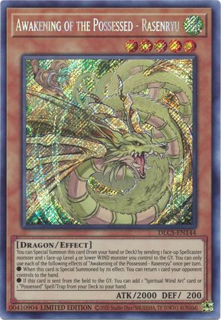 Awakening of the Possessed - Rasenryu [DLCS-EN144] Secret Rare For Cheap