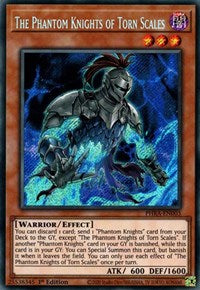 The Phantom Knights of Torn Scales [PHRA-EN003] Secret Rare For Discount