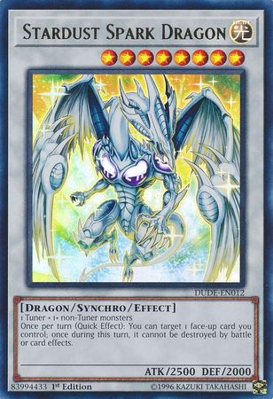 Stardust Spark Dragon [DUDE-EN012] Ultra Rare Hot on Sale