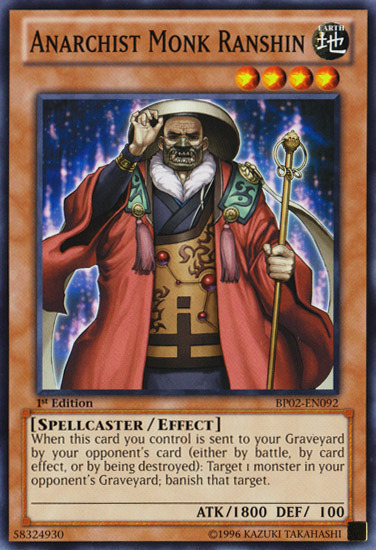 Anarchist Monk Ranshin [BP02-EN092] Mosaic Rare Discount