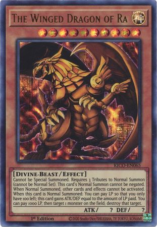 The Winged Dragon of Ra (Ultra Pharaoh s Rare) [KICO-EN065] Ultra Pharaoh’s Rare Online