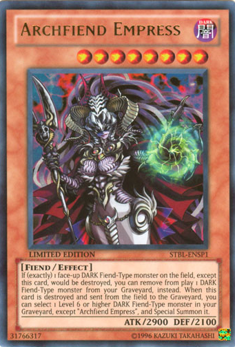 Archfiend Empress [STBL-ENSP1] Ultra Rare For Discount