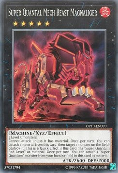 Super Quantal Mech Beast Magnaliger [OP10-EN020] Common Cheap