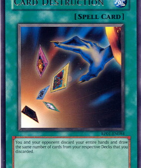 Card Destruction [RP01-EN084] Rare on Sale