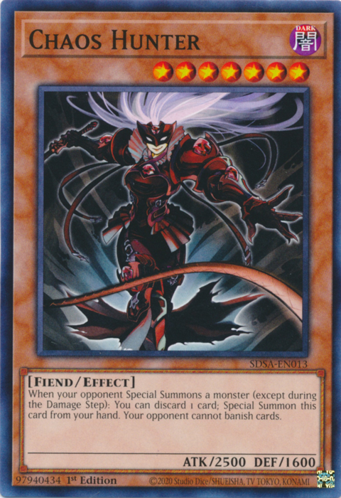 Chaos Hunter [SDSA-EN013] Common For Sale