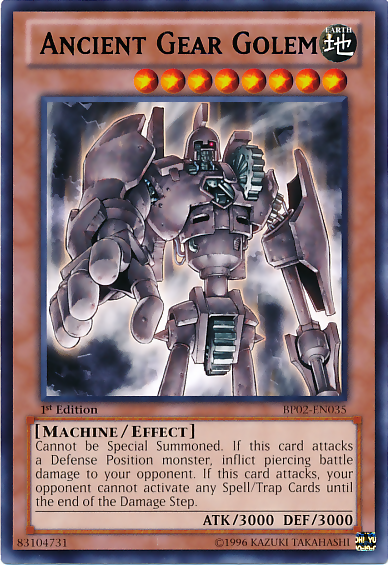 Ancient Gear Golem [BP02-EN035] Mosaic Rare Sale