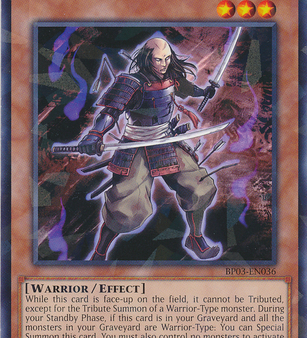 The Immortal Bushi [BP03-EN036] Shatterfoil Rare Supply