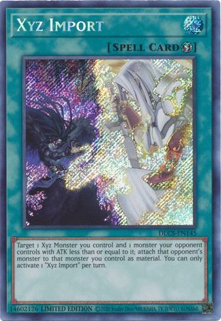 Xyz Import [DLCS-EN145] Secret Rare For Cheap